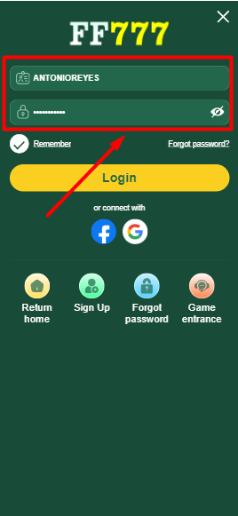 FF777 Login 3