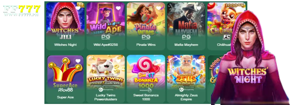 Popular Cascade Slot Games